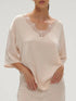 Langarm T-Shirt Sakura Pink SATIN SECRETS SIMONE PÉRÈLE